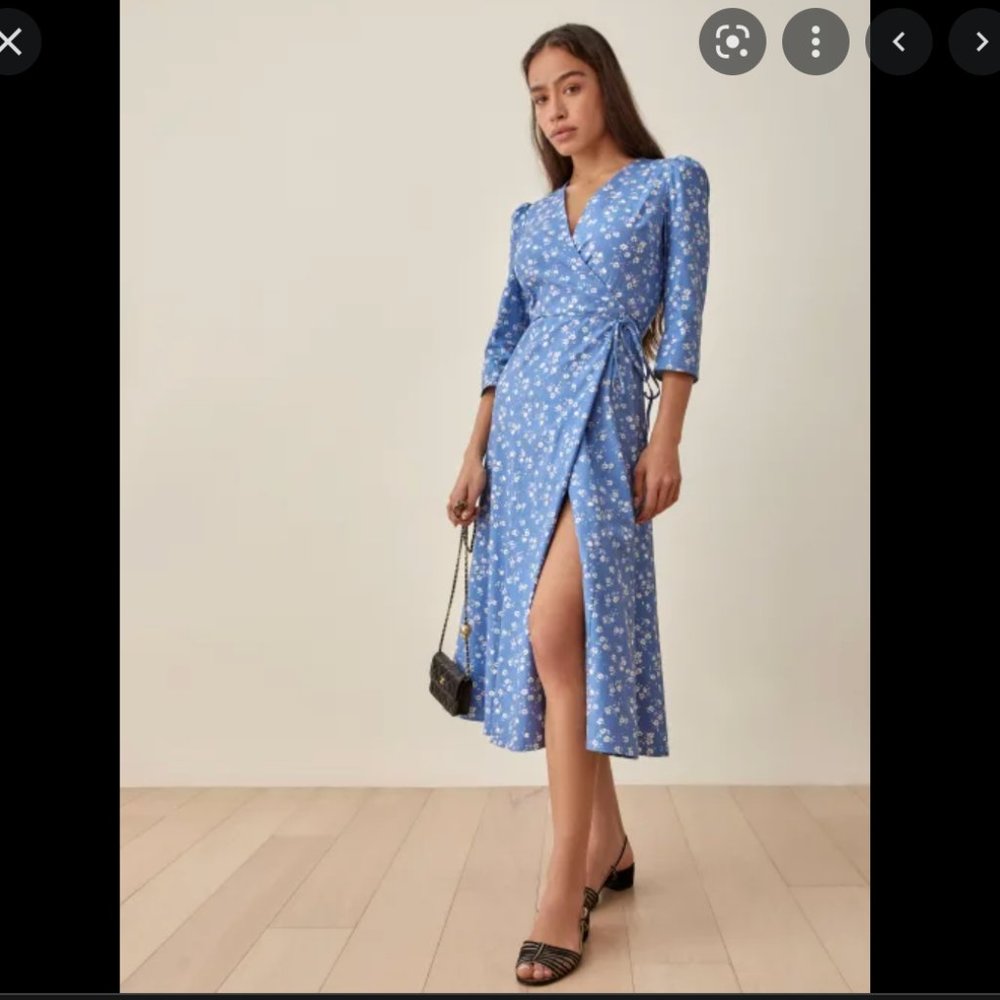 Reformation Hilltop Dress, XS